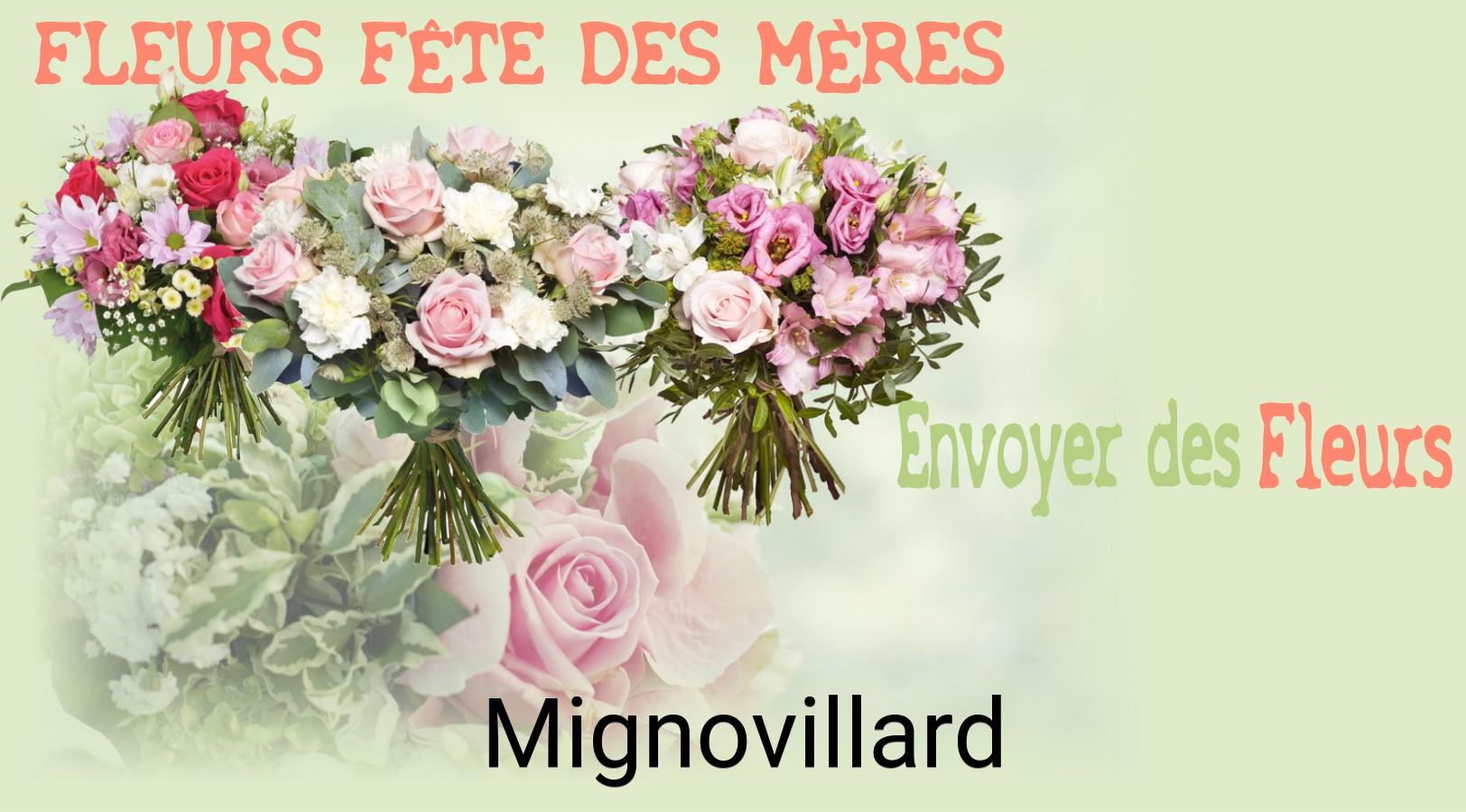 Bouquet de Fête des Mères livré à Mignovillard